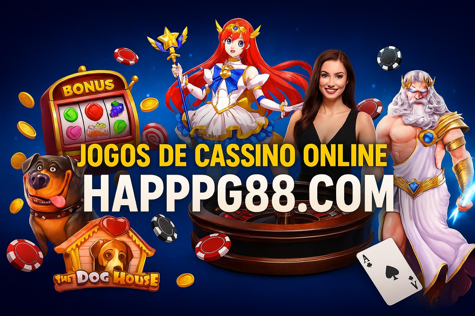 Jogos de cassino online inovadores e emocionantes na HAPPPG88.COM
