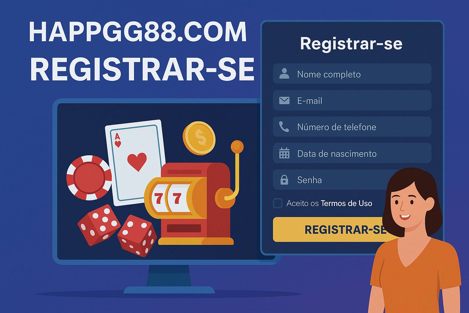 Não Perca tempo, o rRgistro na site HAPPPG88.COM