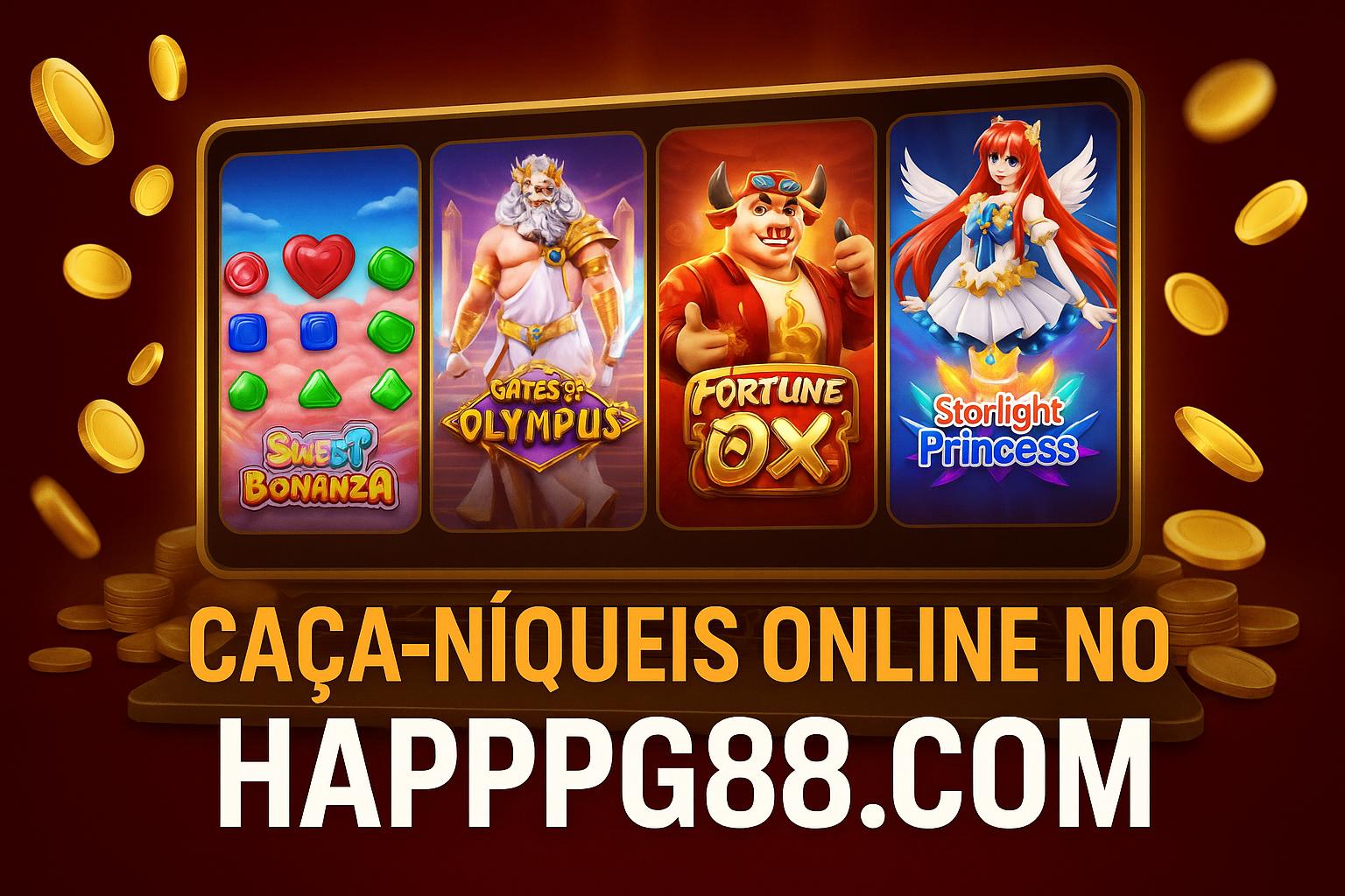 Explore o mundo das slot machines no HAPPPG88.COM Casino